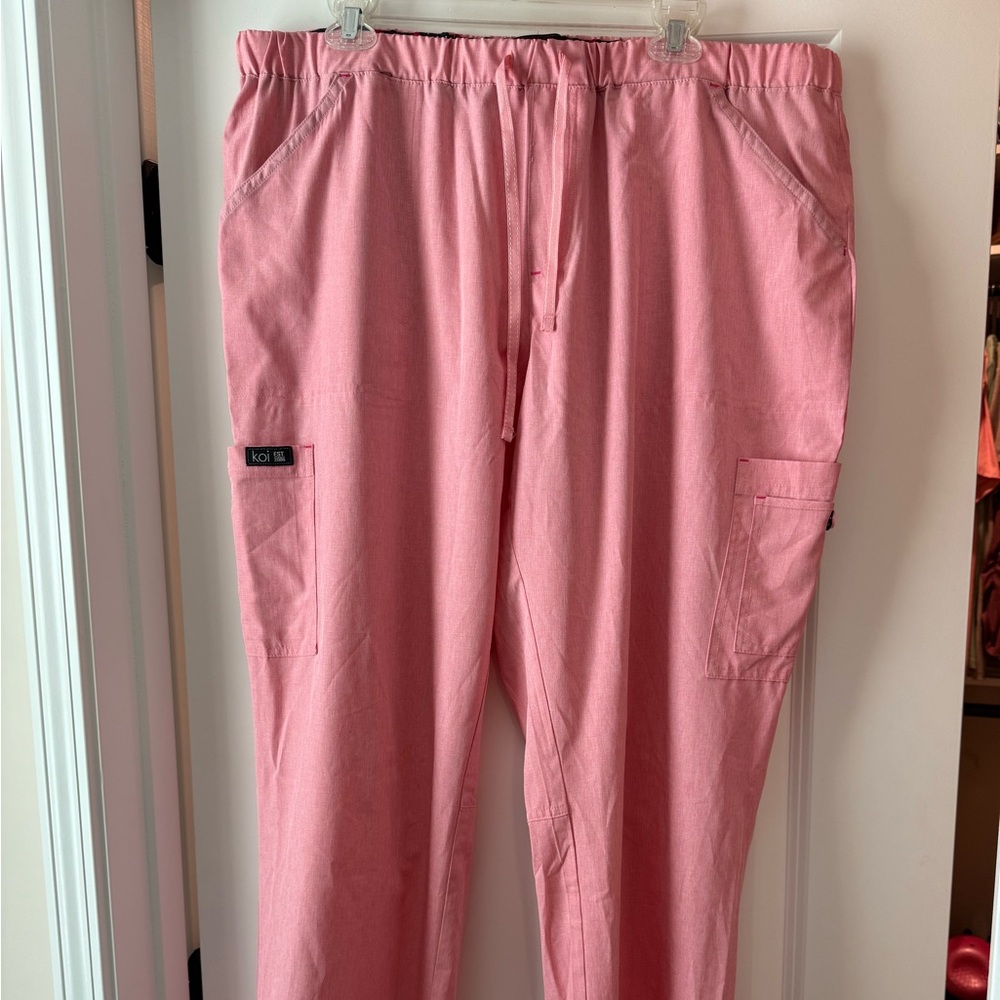 Koi Blush Pink Scrub Pants